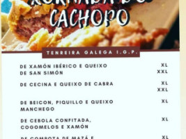 O Rincon Do Mis menu