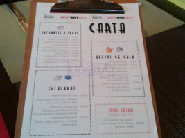 Casa Lorenzo menu