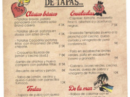 Cocodrilo Negro Cafe menu