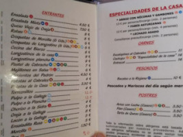 El Rincon Del Norte menu