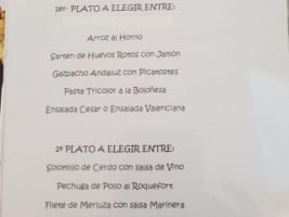 El Ravalet menu