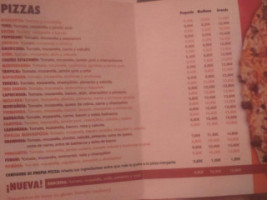 Marcus Pizza menu