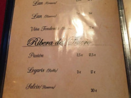 Ettore menu