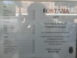 Fontana Cafe inside