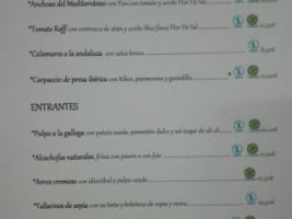 El Cacao menu