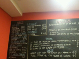 Taperia A Recoveira menu