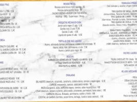 Pizzeria Rebato menu