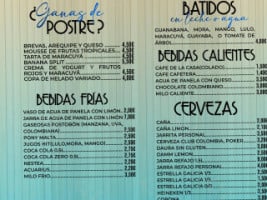 Mi Ranchito menu