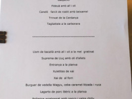 Ninus menu