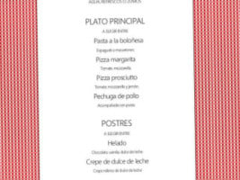 Da Cuchuffo Galapagar menu