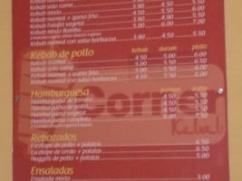 Namaste menu