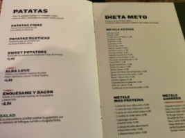 Goiko Sarasate menu