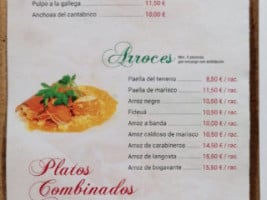 La Bambola menu