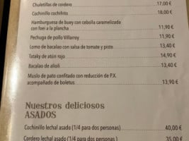 La Taberna Del Pelon menu