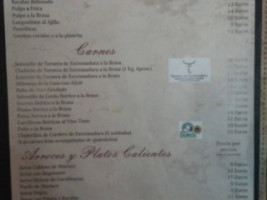 La Milanesa menu