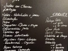 Taberna Ramon menu