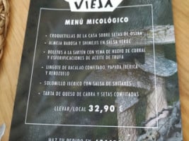 La Cocina Vieja menu