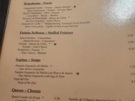 Gastrovinum menu