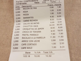 As Canteiras menu