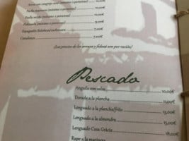 Gràcia menu