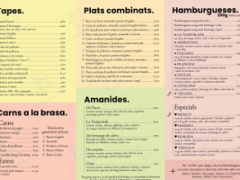 La Temporada menu