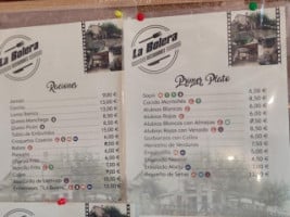 Meson La Bolera menu