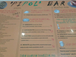 Pipol menu