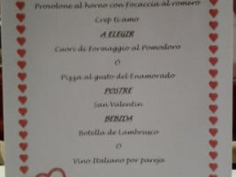 Don Nicolas Cocina Italiana menu