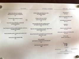 Cova Negra menu