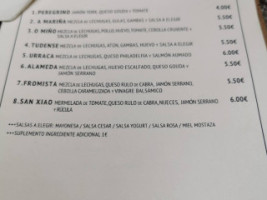 Le Crêpe Da Pía menu