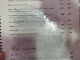 Bodegón Casa Tomás menu