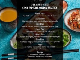 Alfonso Mira menu