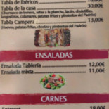 La Tableria De La Flecha Carte