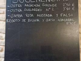 Casa Pompa menu