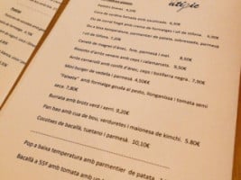 Atípic menu