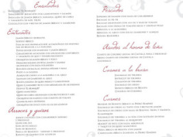 El Marques menu