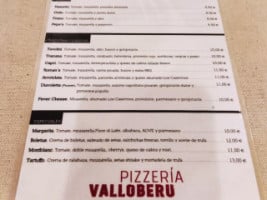 La Venta De Valloberu menu