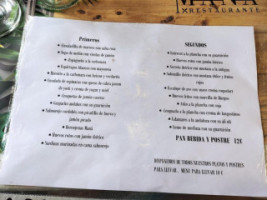 Maná menu