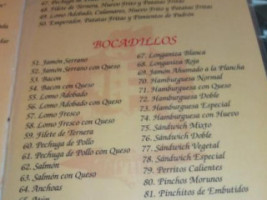 Toscana Cafe Burguer menu