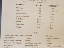 Gbm Coffee Cocktail Club menu