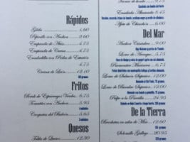 La Repesca Casa De Vinos menu