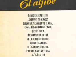 Tasca El Aljibe Comer En Guamasa menu