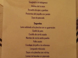 Román menu