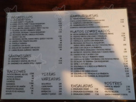 El Patio menu