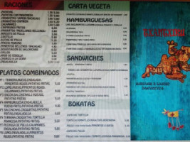 Hamburguesería Txantxiku, Sc menu