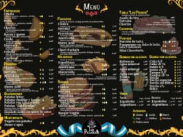 Las Picudas Plaza menu