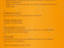 La Bona Taula menu