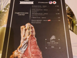 The Steak House menu