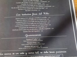 Cal Kiku La Llar Del Bacallà menu