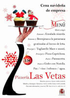 Pizzeria Las Vetas menu